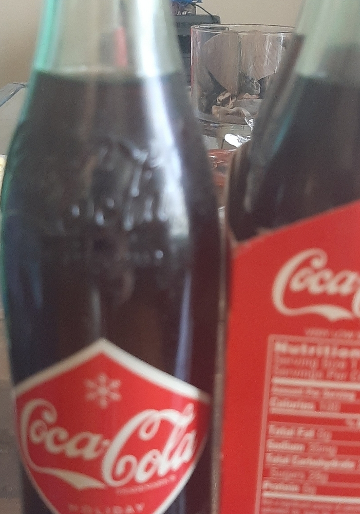Coke Cola 4 pack bottles from 2012